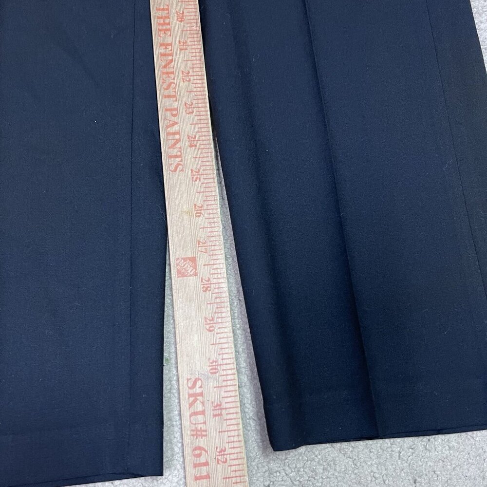 J.M Haggar Pants Slim Fit Black Men’s Size 38x32 - Picture 4 of 12